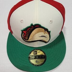 FRESNO GRIZZLIES TACOS 59FIFTY FITTED 6 7/8 HAT